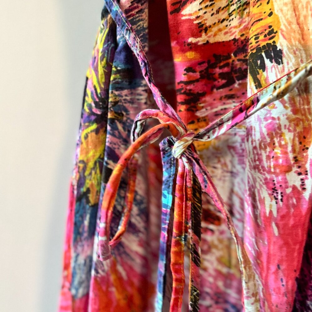 Multicolor sundress 100% cotton bought in Europe - Picture 8 of 12